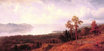 View of the Hudson Albert Bierstadt Oil Paintings